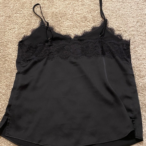 Abercrombie & Fitch Black Satin Cami - Picture 3 of 4
